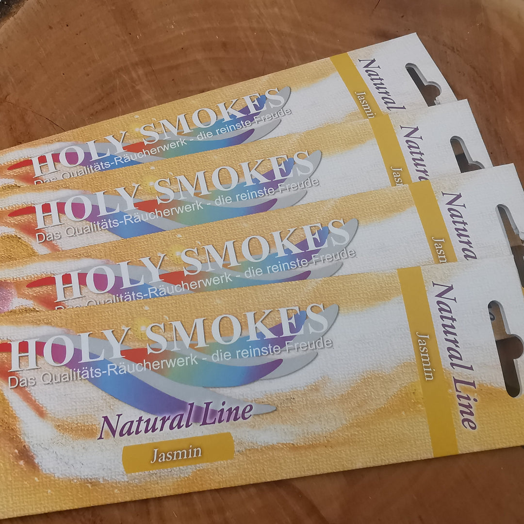 Räucherstäbchen Holy Smokes JASMIN 100% natürlich 10Stk