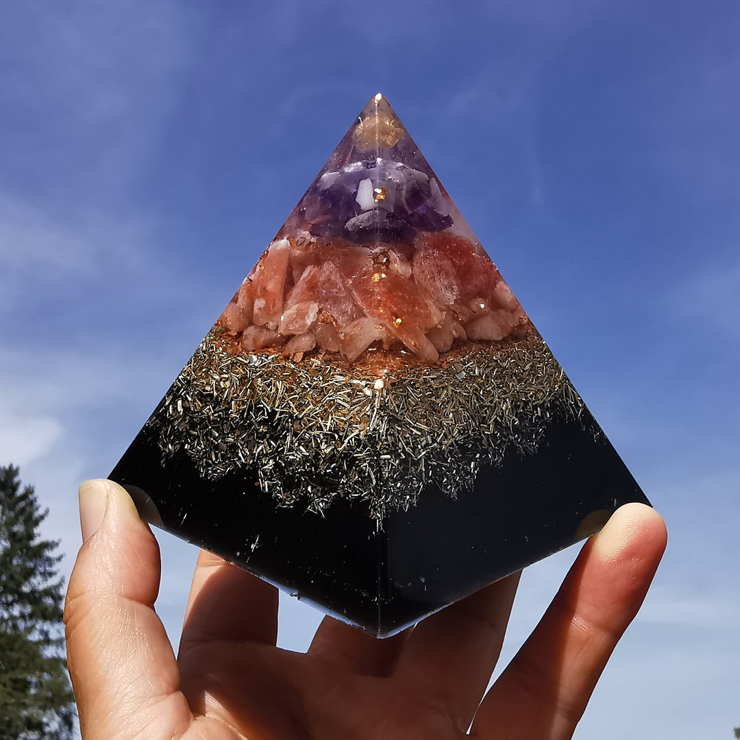 Orgone Pyramide SELBSTACHTUNG 8.5cm