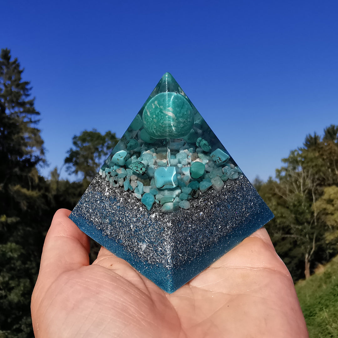 Orgone Pyramide INNERE RUHE 7cm