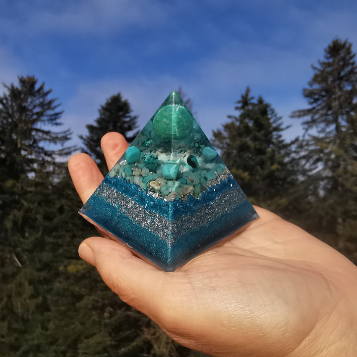 Orgone Pyramide INNERE RUHE 7cm