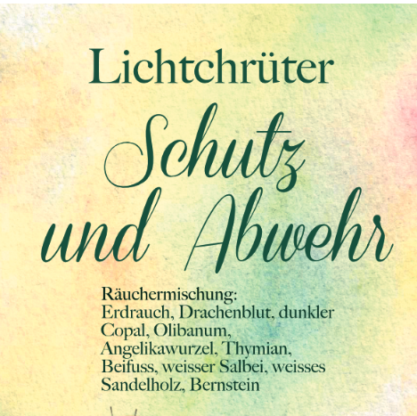 Lichtchrüter zum Räuchern - SCHUTZ & ABWEHR 25g