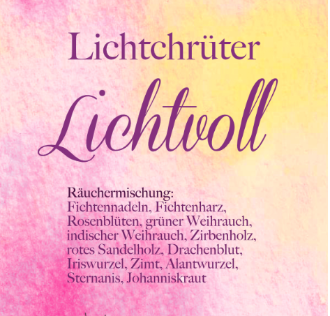 Lichtchrüter zum Räuchern - LICHTVOLL 20g