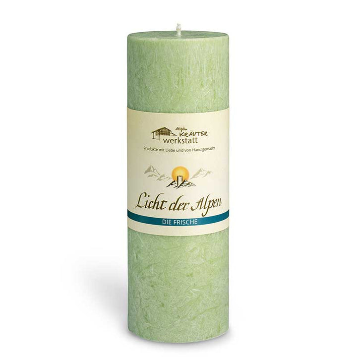 Die Frische - Licht der Alpen - Allgäuer Heilkräuter Duftkerze