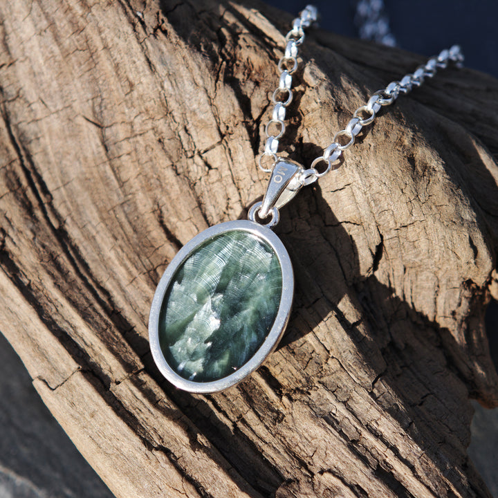 Seraphinit (Seelenwachstum) Anhänger S925 (1)