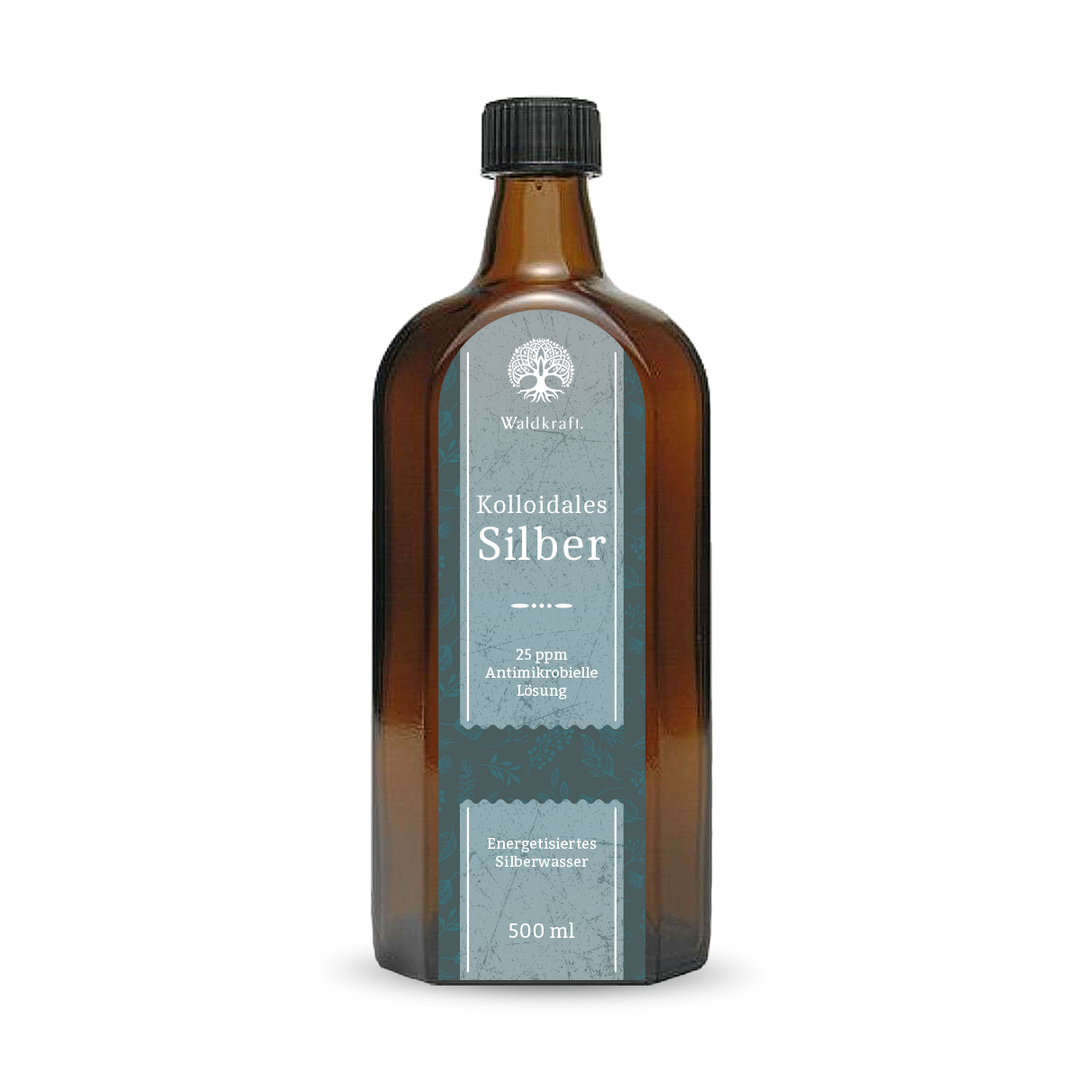 Kolloidales Silber - 25 ppm - Technische Lösung 100ml & 500ml