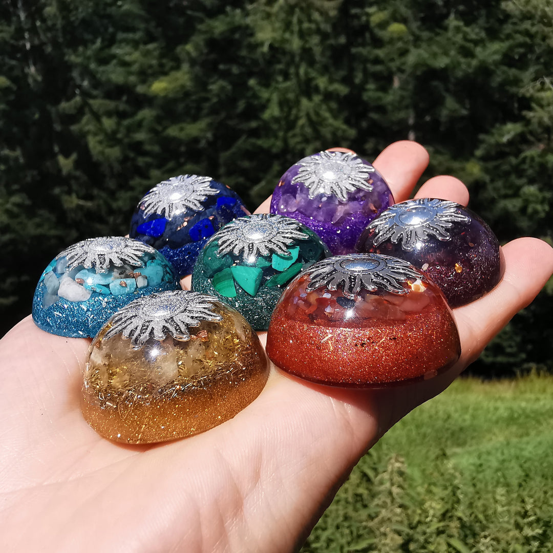 Chakra Orgonit Set