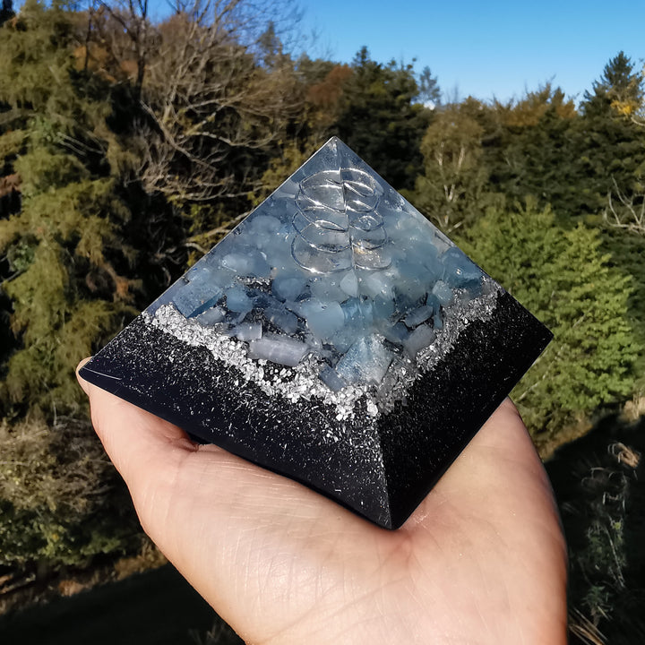 Orgone Cheops Pyramide URVERTRAUEN 10cm