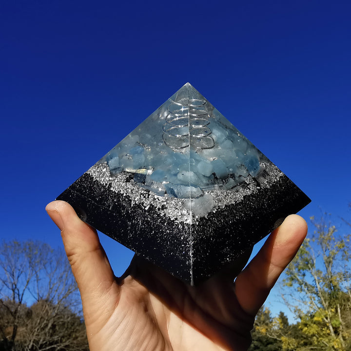 Orgone Cheops Pyramide URVERTRAUEN 10cm