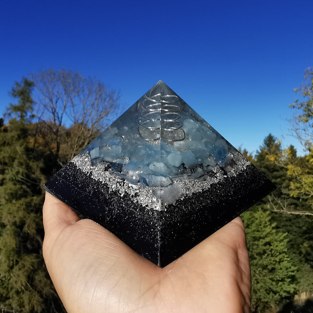 Orgone Cheops Pyramide URVERTRAUEN 10cm